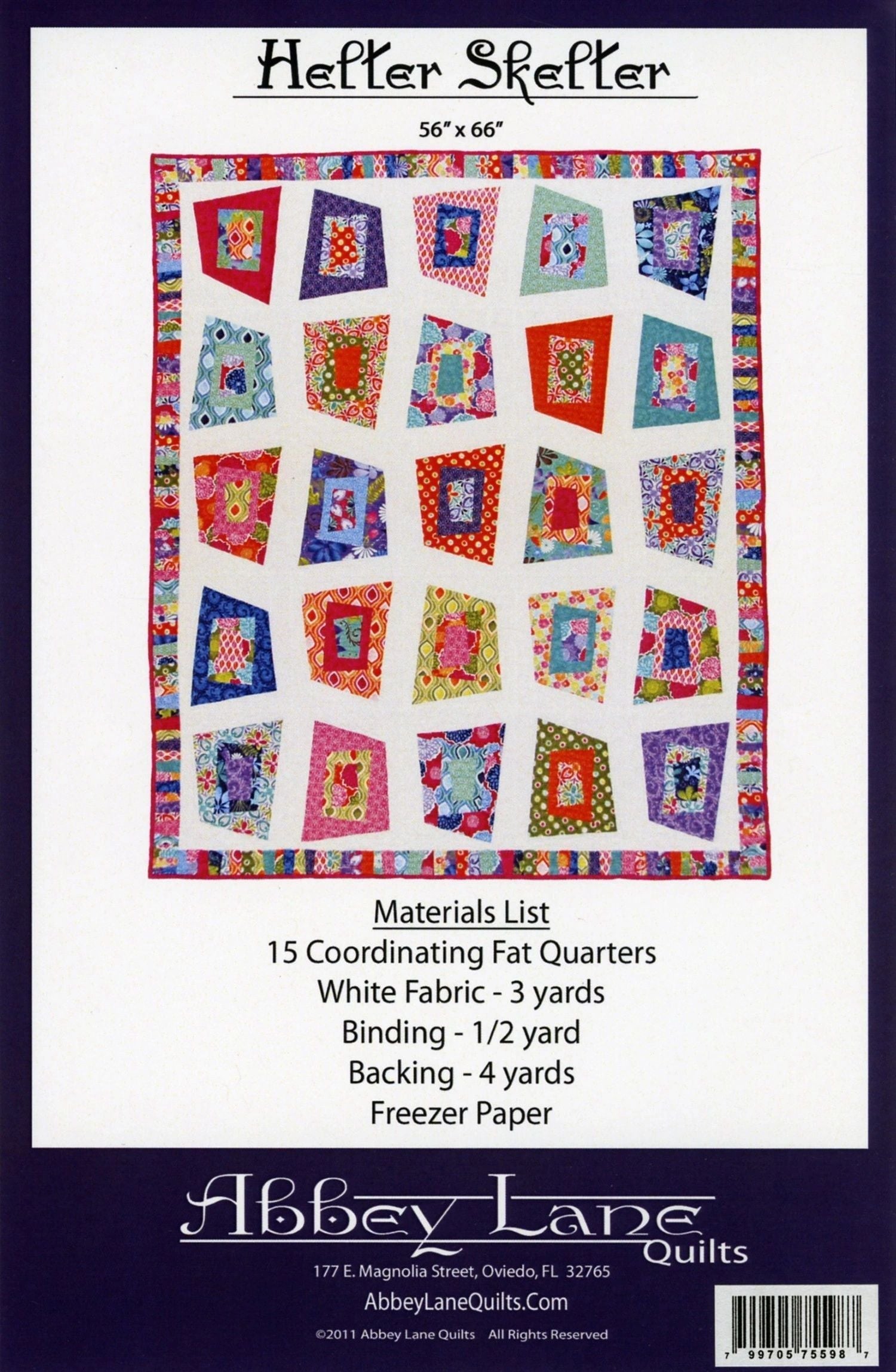 Helter Skelter # ALQ153 From Abbey Lane Quilts By Liljenquist, Janice and Owen, Marcea In Quilts
