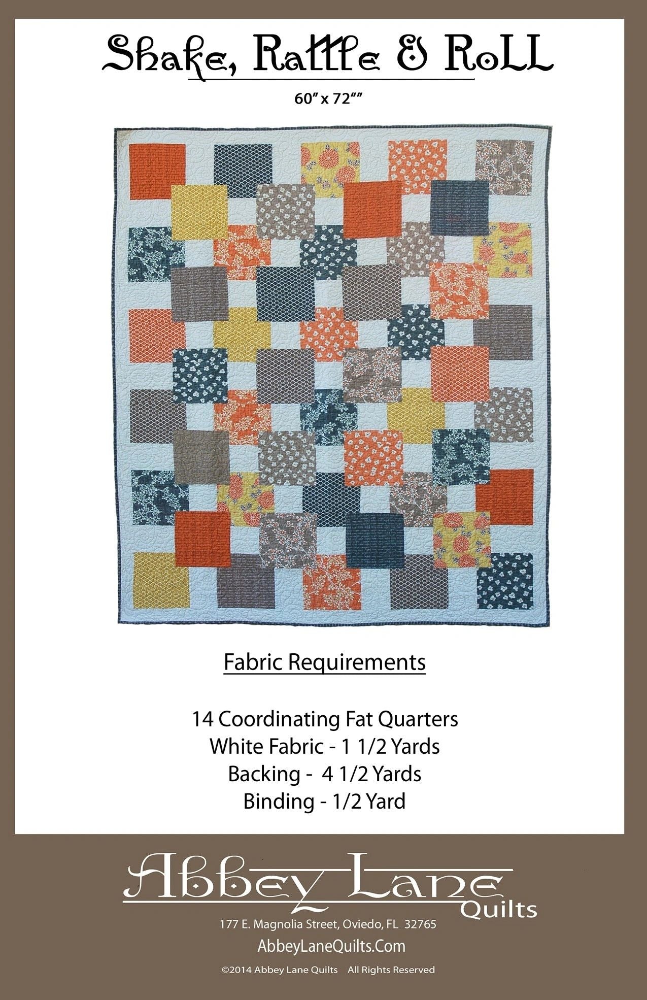 Shake, Rattle & Roll # ALQ196 From Abbey Lane Quilts By Liljenquist, Janice and Owen, Marcea In Quilts