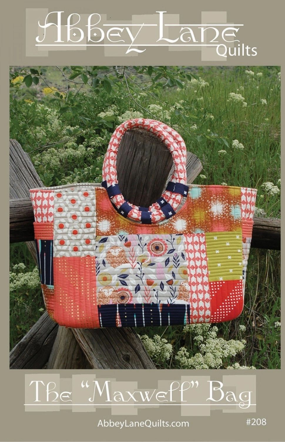 Maxwell Bag # ALQ208 From Abbey Lane Quilts By Liljenquist, Janice and Owen, Marcea In Bags, Purses, Totes & Electronic Covers
