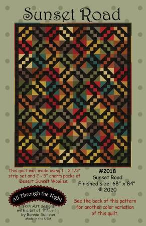 Sunset Road # ANT2018, From All Through The Night By Sullivan, Bonnie In Quilts
