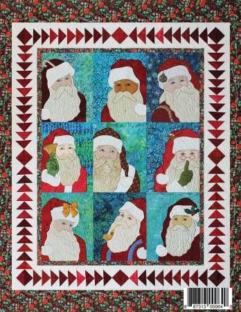 All About Santa # APBKAAS, From Ashton Publications By Ashton, Darcy In Applique