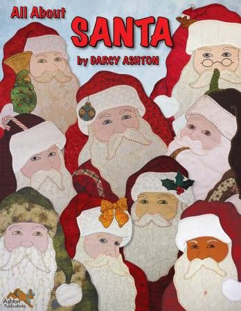 All About Santa # APBKAAS, From Ashton Publications By Ashton, Darcy In Applique