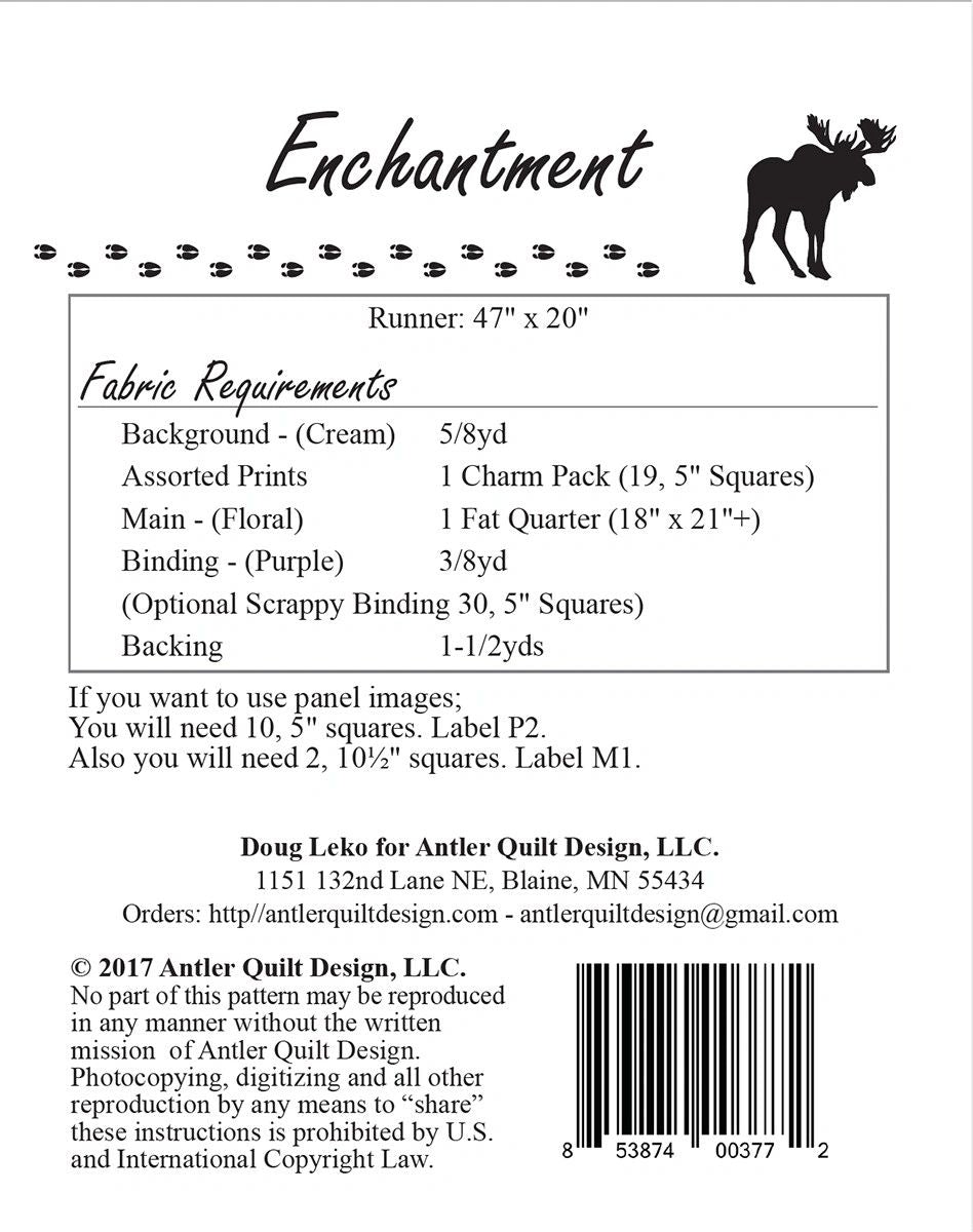 Enchantment # AQD0118 From Antler Quilt Design By Leko, Doug In Quilts