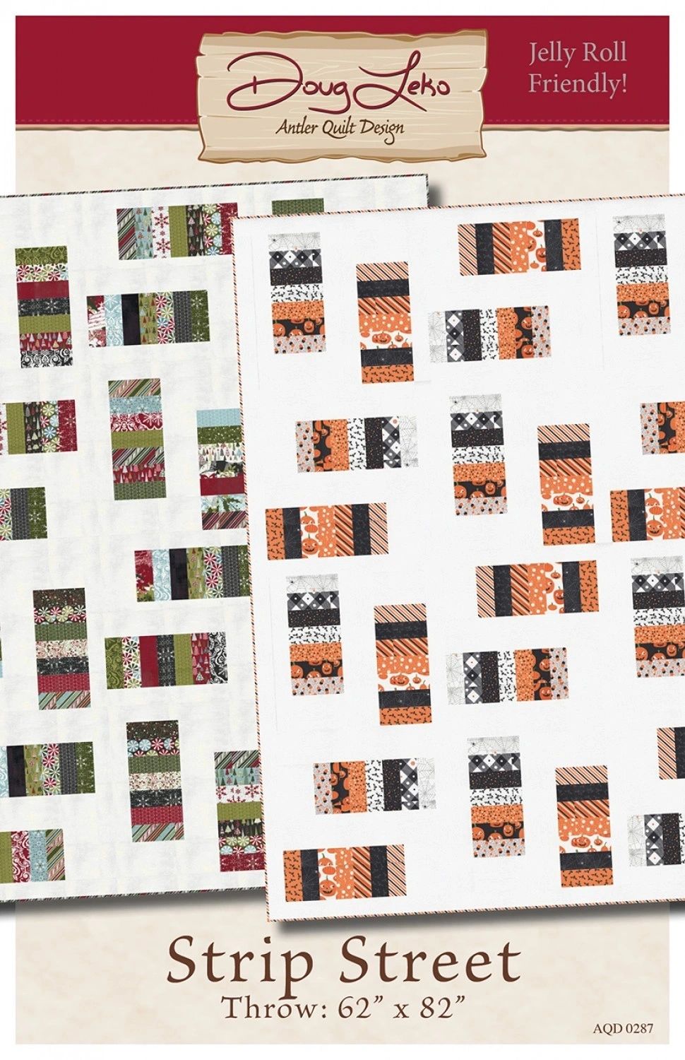 Strip Street # AQD0287 From Antler Quilt Design By Leko, Doug In Quilts