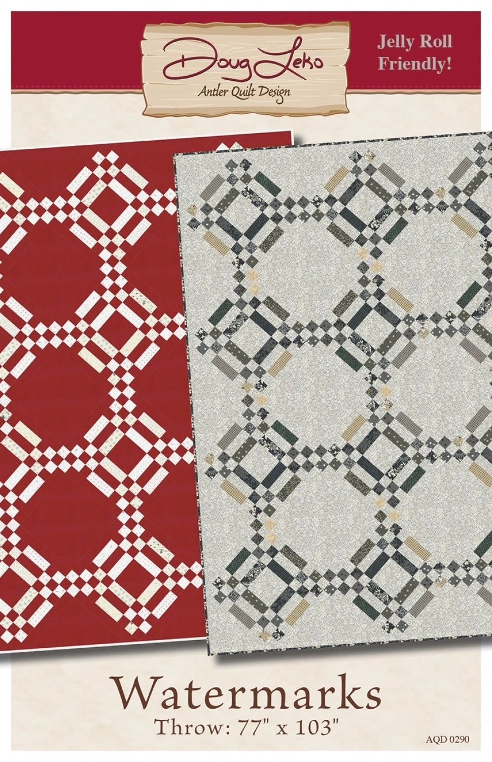 Watermarks # AQD0290 From Antler Quilt Design By Leko, Doug In Quilts