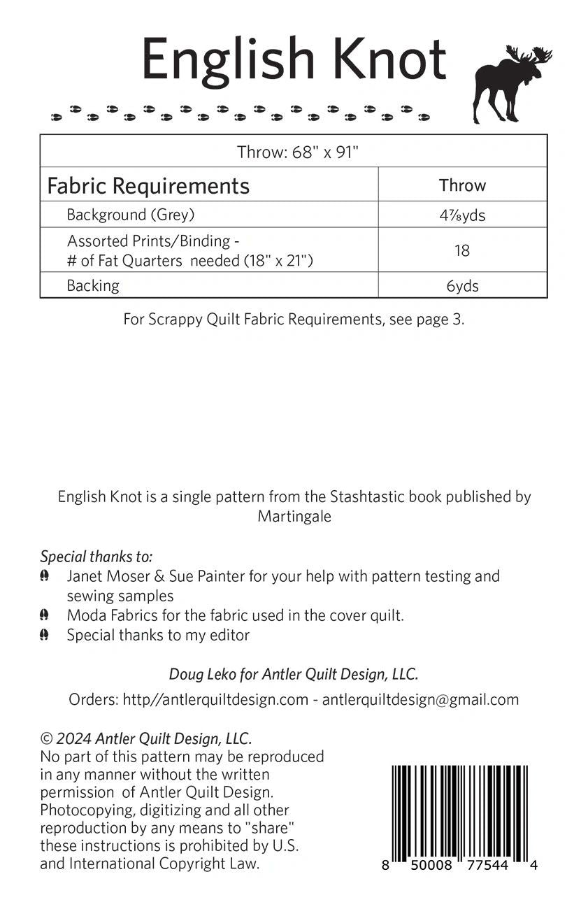 English Knot # AQD0300 From Antler Quilt Design In Quilts