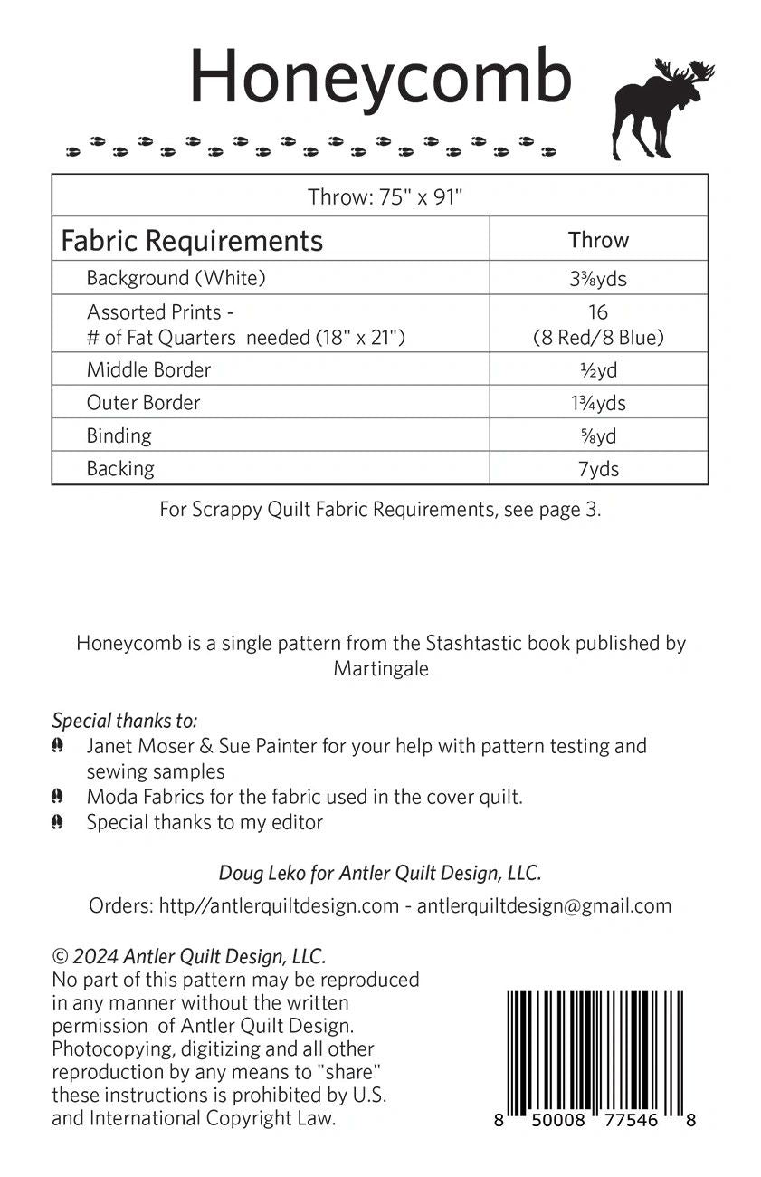 Honeycomb # AQD0302 From Antler Quilt Design In Quilts