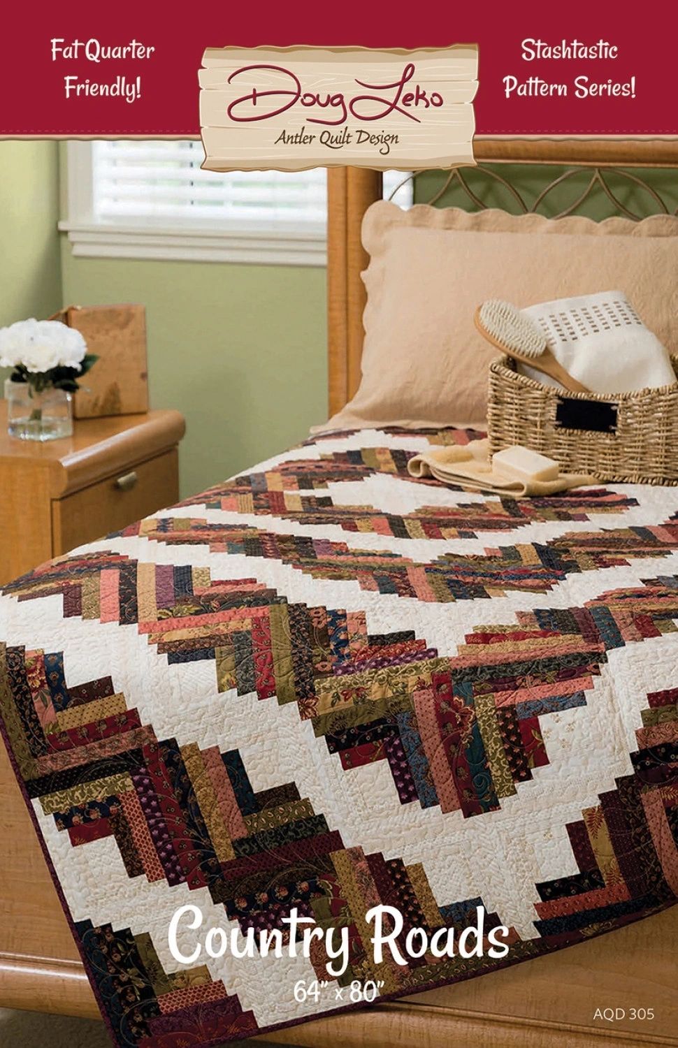 Country Roads # AQD0305 From Antler Quilt Design In Quilts