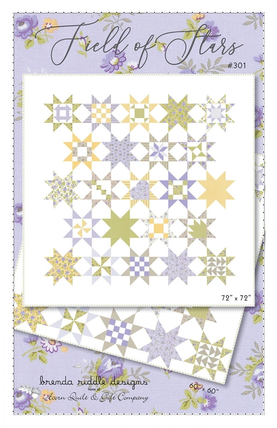 Field of Stars # AQG301 From Acorn Quilt & Gift Company In Quilts