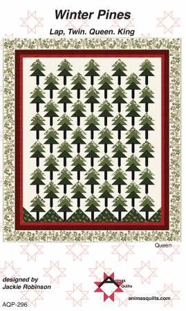 Winter Pines # AQP-296, From Animas Quilts Publishing By Robinson, Jackie In Quilts