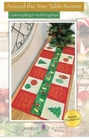 Around The Tree Table Runner # ASD243