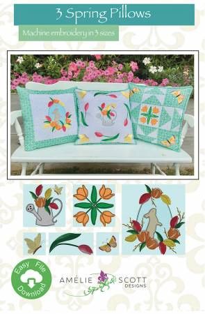 3 Spring Pillows # ASD264