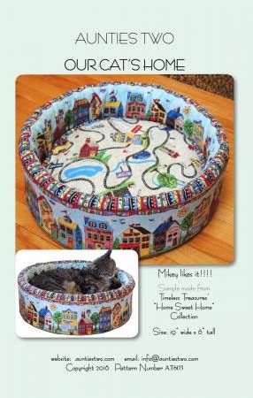 Our Cats Home # AT603, From Aunties Two By McLeod, Carol In Craft