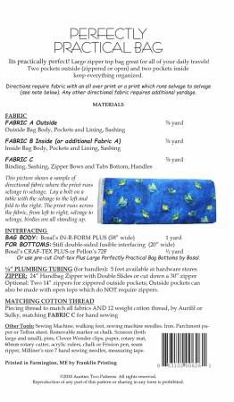 Perfectly Practical Bag # AT626