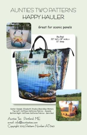 Happy Hauler # AT640, From Aunties Two In Bags, Purses, Totes & Electronic Covers
