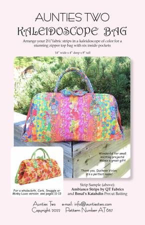 Kaleidoscope Bag # AT657, From Aunties Two In Bags, Purses, Totes & Electronic Covers