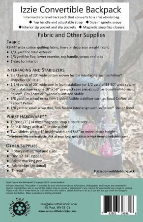 Izzie Convertible Backpack # ATB-191