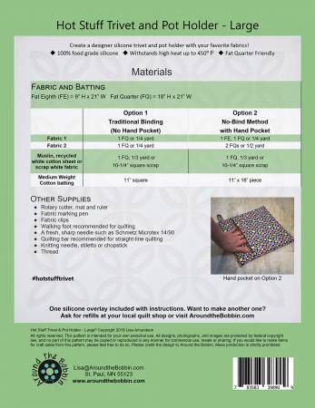 Hot Stuff Trivet and Pot Holder Large # ATB-194