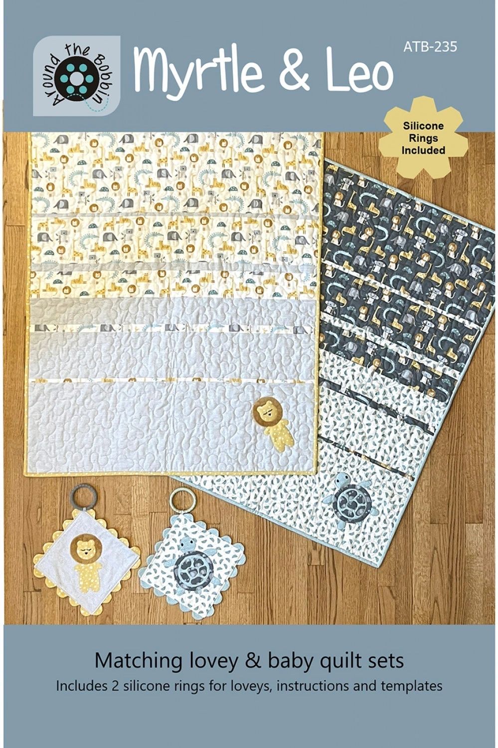 Myrtle & Leo # ATB-235 From Around the Bobbin By Amundson, Lisa In Quilts