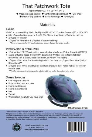 That Patchwork Tote # ATB-241