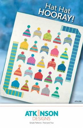Hat Hat Hooray # ATK-206, From Atkinson Designs In Quilts