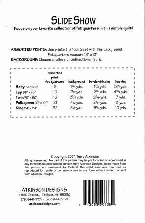 Slide Show # ATK138, From Atkinson Designs By Atkinson, Terry In Quilts