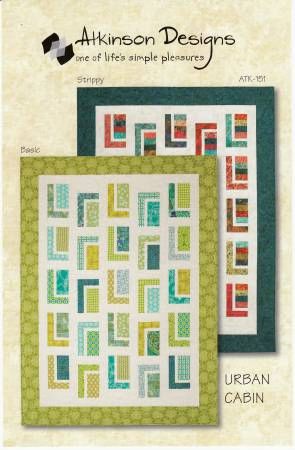 Urban Cabin # ATK151, From Atkinson Designs By Atkinson, Terry In Quilts