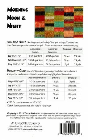 Morning, Noon and Night # ATK173
