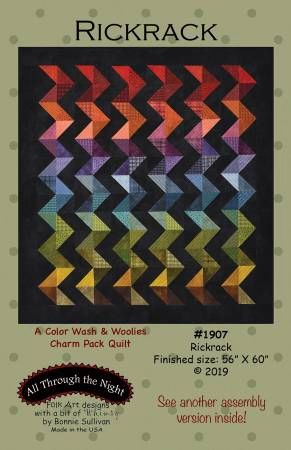 Rickrack # ATN1907, From All Through The Night In Quilts