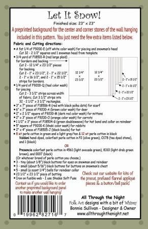 Let It Snow # ATN1912, From All Through The Night In Craft