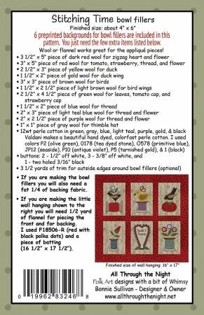 Stitching Time Bowl Fillers # ATN2111