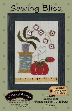 Sewing Bliss # ATN2210, From All Through The Night By Sullivan, Bonnie In Pillows and Rugs