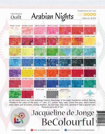 Arabian Nights # BC1705