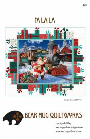 Fa La La # BHQ-160, From Bear Hug Quiltworks By Alley, Lisa In Quilts