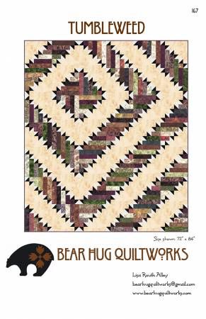 Tumbleweed # BHQ-167, From Bear Hug Quiltworks By Alley, Lisa In Quilts
