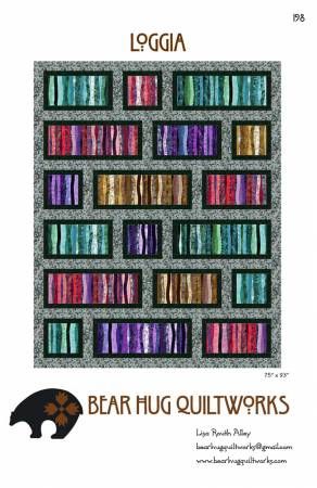 Loggia # BHQ-198, From Bear Hug Quiltworks By Alley, Lisa In Quilts