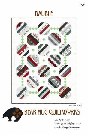 Bauble # BHQ-279, From Bear Hug Quiltworks By Alley, Lisa In Quilts