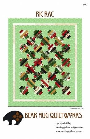 Ric Rac # BHQ-285, From Bear Hug Quiltworks By Alley, Lisa In Quilts