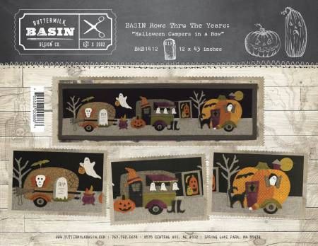 Halloween Campers In A Row # BMB1412