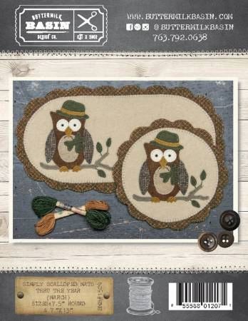 Simply Scalloped Mats Thru the Year March # BMB1524