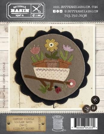 Center Circle Woolen Mats May # BMB1550