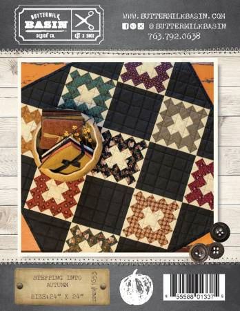 Stepping into Autumn # BMB1653, From Buttermilk Basin By West, Stacy In Quilts