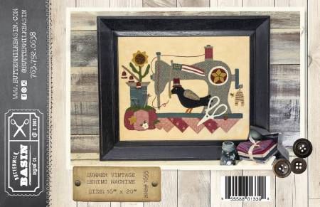 Summer Vintage Sewing Machine # BMB1655