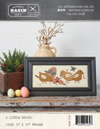 3 Little Chicks # BMB1744, From Buttermilk Basin In Wool