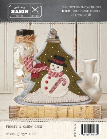 Frosty & Candy Cane # BMB3032, From Buttermilk Basin In Craft