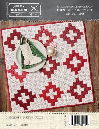 9 Chimney Sweeps Quilt # BMB3144, From Buttermilk Basin By West, Stacy In Craft