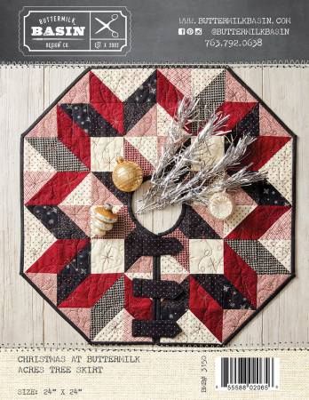 Christmas At Buttermilk Acres Tree Skirt # BMB3150