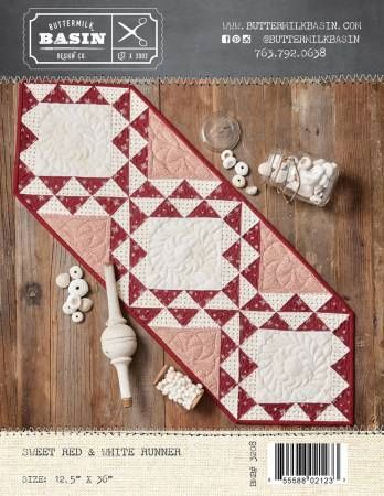 Sweet Red & White Runner # BMB3208