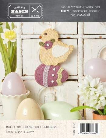Chick on Easter Egg Ornament # BMB3355