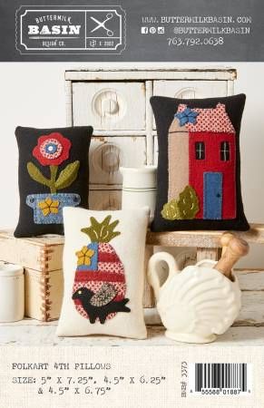 Folkart 4th Pillows # BMB3373